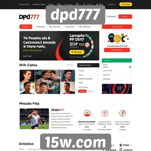 Avaliação do design e usabilidade do site dpd777
