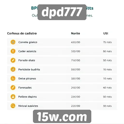 Comparativo de bônus de cadastro no dpd777